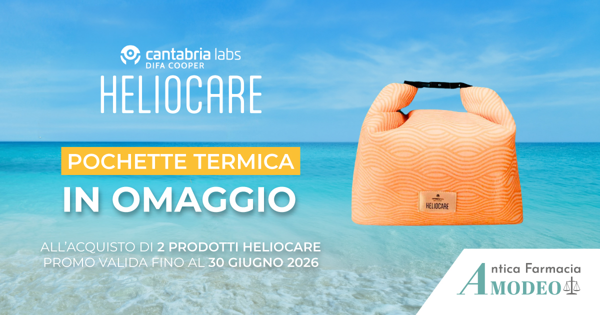 Promo Heliocare: pochette termica in omaggio